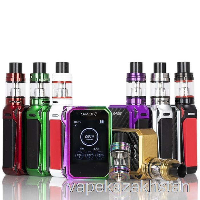 Vape Disposable SMOK G-Priv 150W Touch Screen Starter Kit Gold Black